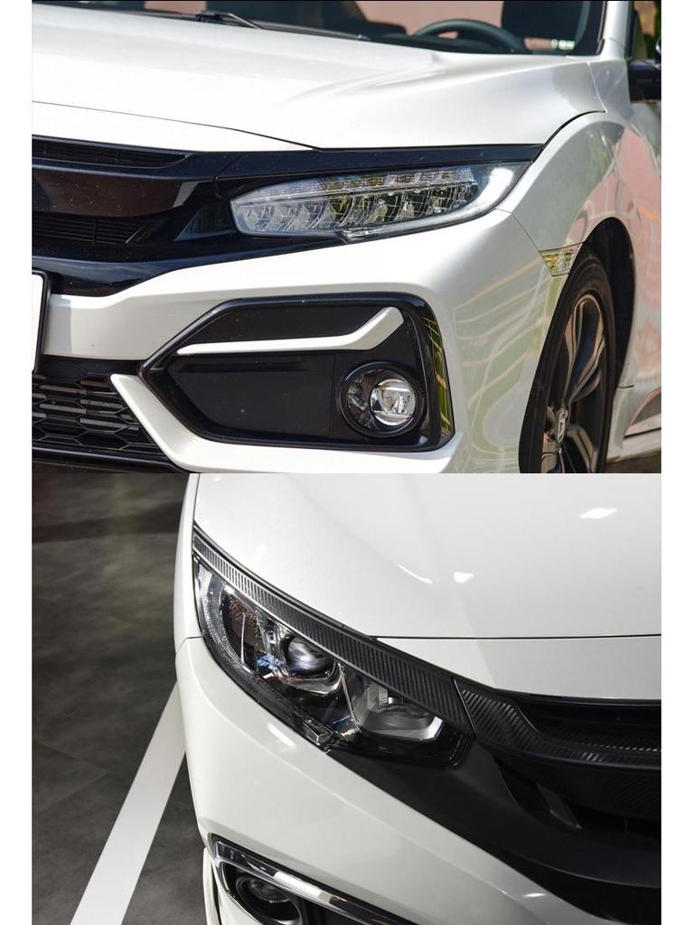 Совместимая крышка линзы фары для Honda Civic 10-го поколения 2016-2020 годов выпуска