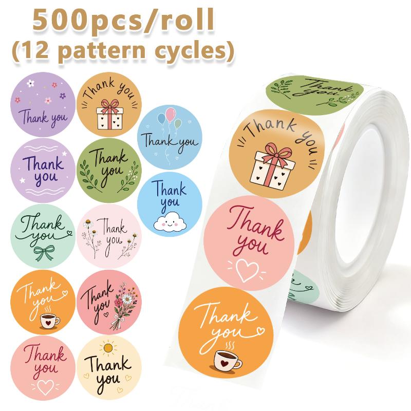Cute Lemon Strawberry Stickers 500Pcs 2.5/3.8cm Waterproof Fruit Decals for Kids School Project Gift Box Decor