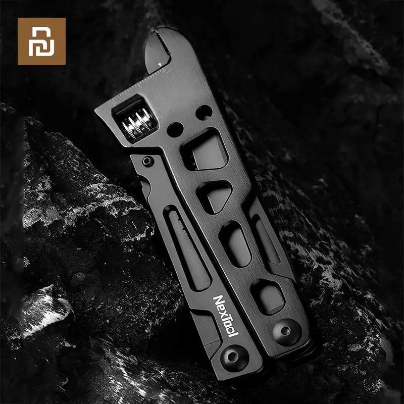 Xiaomi NexTool 9 в 1 Многофункциональный гаечный ключ Нож Складные инструменты Многоцелевые плоскогубцы Пила по дереву Шлицевая отвертка Мультитулы