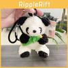 Plush Panda Sweet Pilot Keychain Cuddly Bear Doll Cute Bag Accessory Gifts For