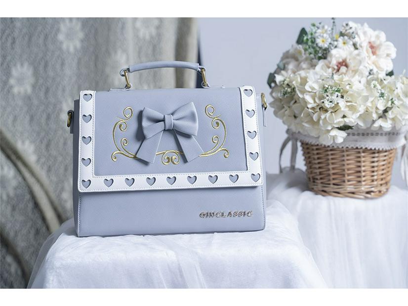 Сумка кроссбоди в стиле корейской лолиты: Модная сумочка Soft Girl с двойным плечевым ремнем