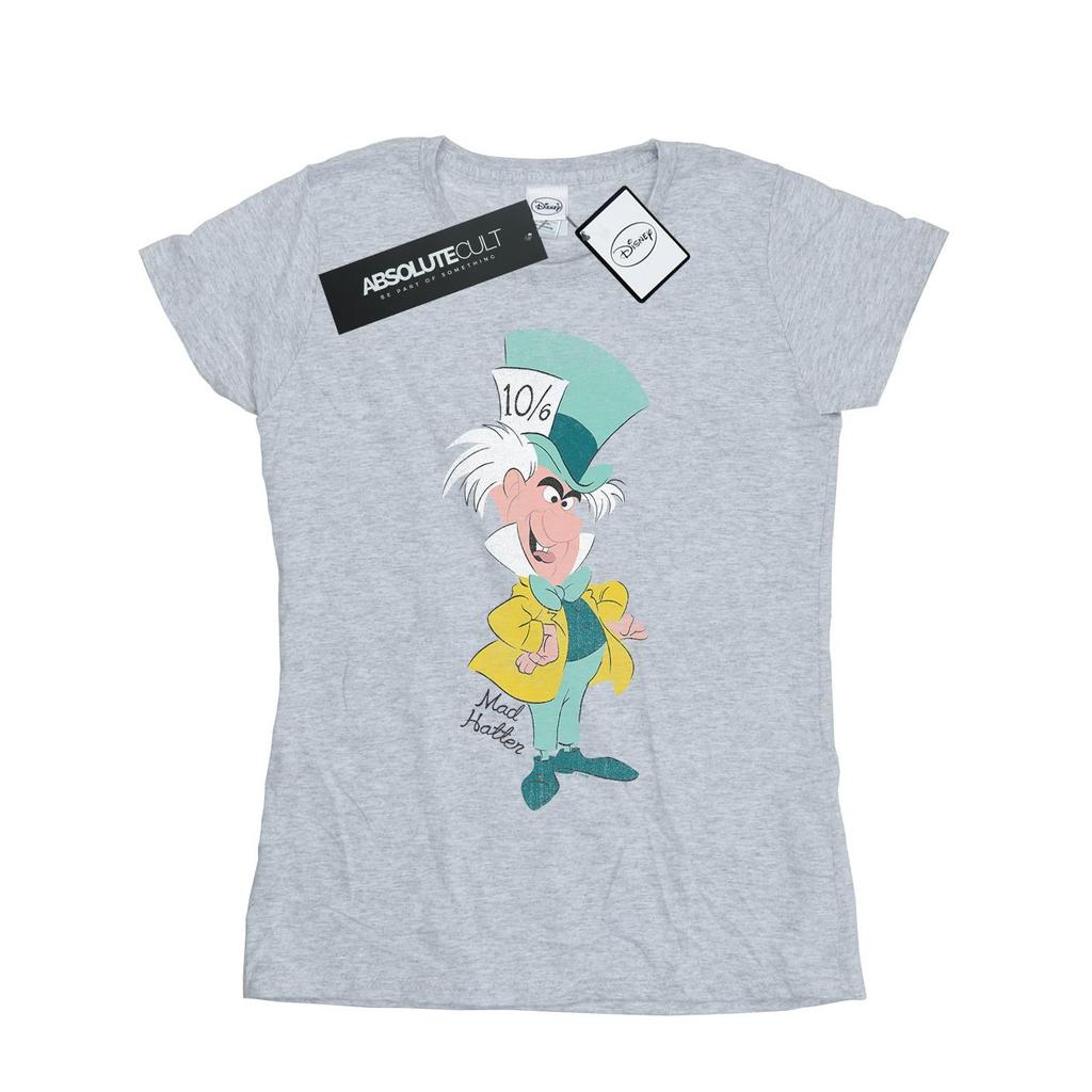 Disney Womens/Ladies Classic Mad Hatter Cotton T-Shirt
