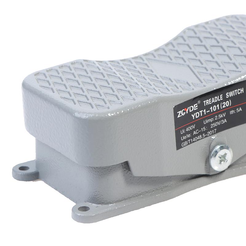 Ydt1-101 Педаль ножного управления Реверсивный переключатель 250 В 5 А Двойное управление