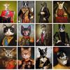 5D DIY Diamond Painting Gentleman Animal Diamond Embroidery Cross Stitch Kit Full Rhinestone Mosaic Home Decor