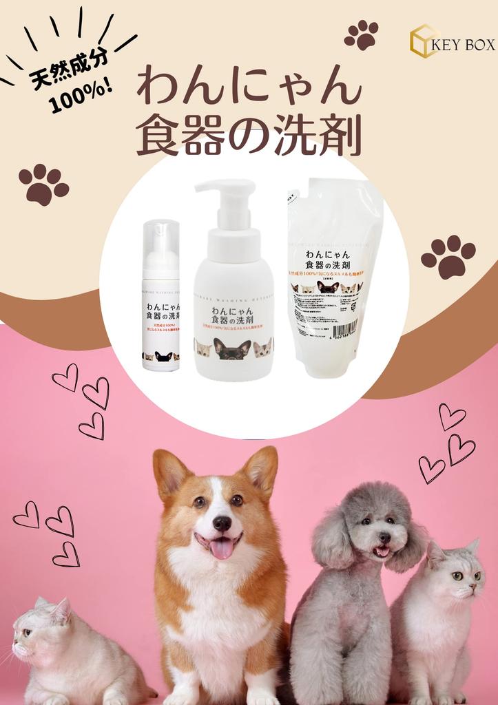 Wanyan Dish Detergent Main Unit Pump 300ml Pet Dish Detergent Foam Type Natural Ingredients Dog Cat Key Box Original Comes with Expiration Date