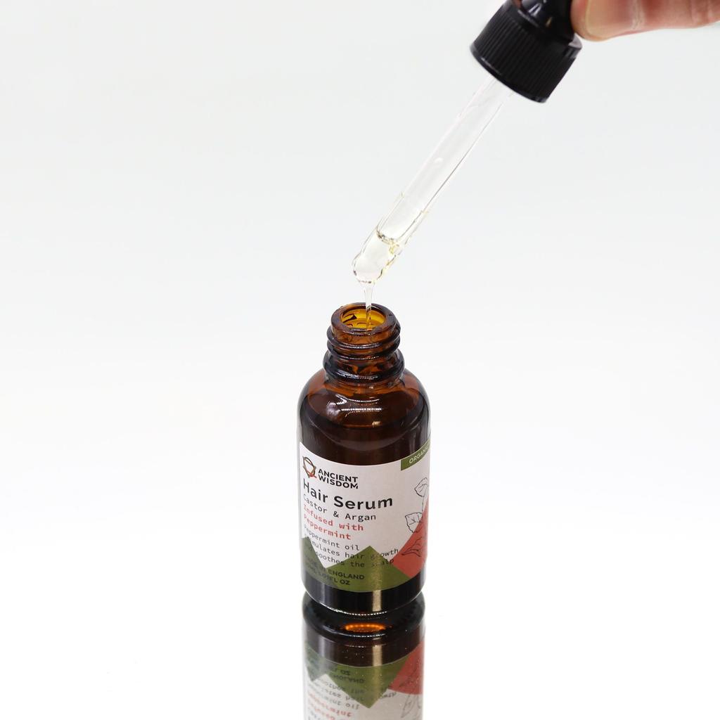 2x Hair Growth Serum Organic Peppermint 30ml