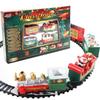 Mini Electric Christmas Train Toy Set for Kids