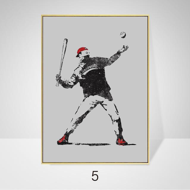 Бэнкси Уличное граффити Искусство Холст Картина Настенный Плакат Скандинавская Классическая Картина Для Гостиной Куадрос Украшения Дома Без Рамки