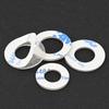 Yigu Transparent PVC Adhesive Flat Washer - Plastic Round Ring M2M3M5, Single-Sided Adhesive Screw Washer