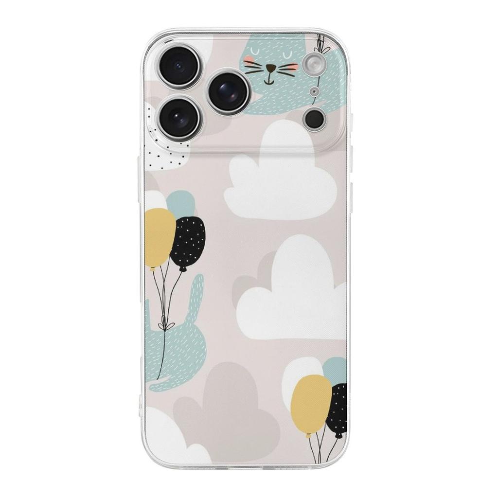 1 Pack For Iphone 17/17Air/17Pro/17ProMax Crystal TPU Clear Protective Shell With Cushion Edges, Lens Lift And Slim Profile