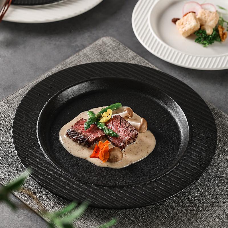 ZISIZ Японская Ретро Матовая Тарелка