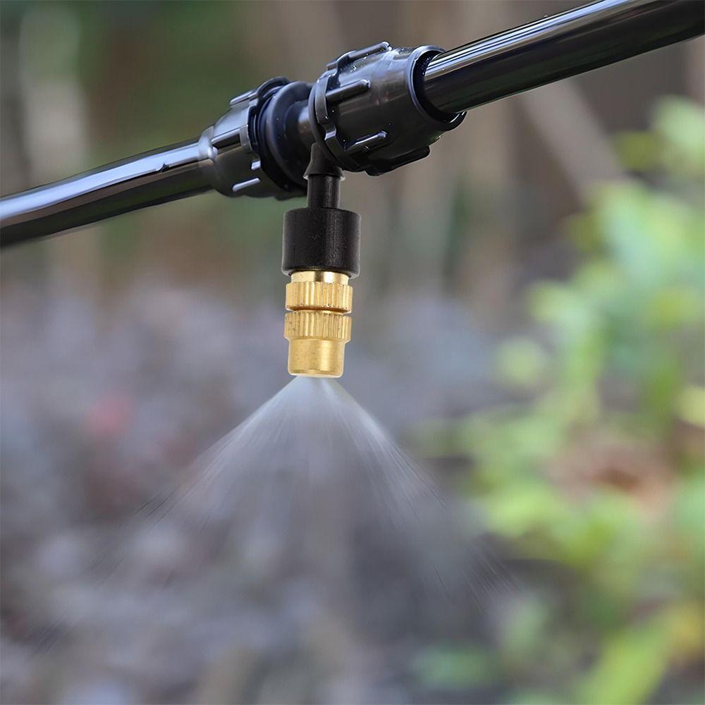 10Pcs Atomizing Nozzle Misting Nozzle Garden Micro Sprinkler for 4/7mm Hose Garden Lawn Greenhouse