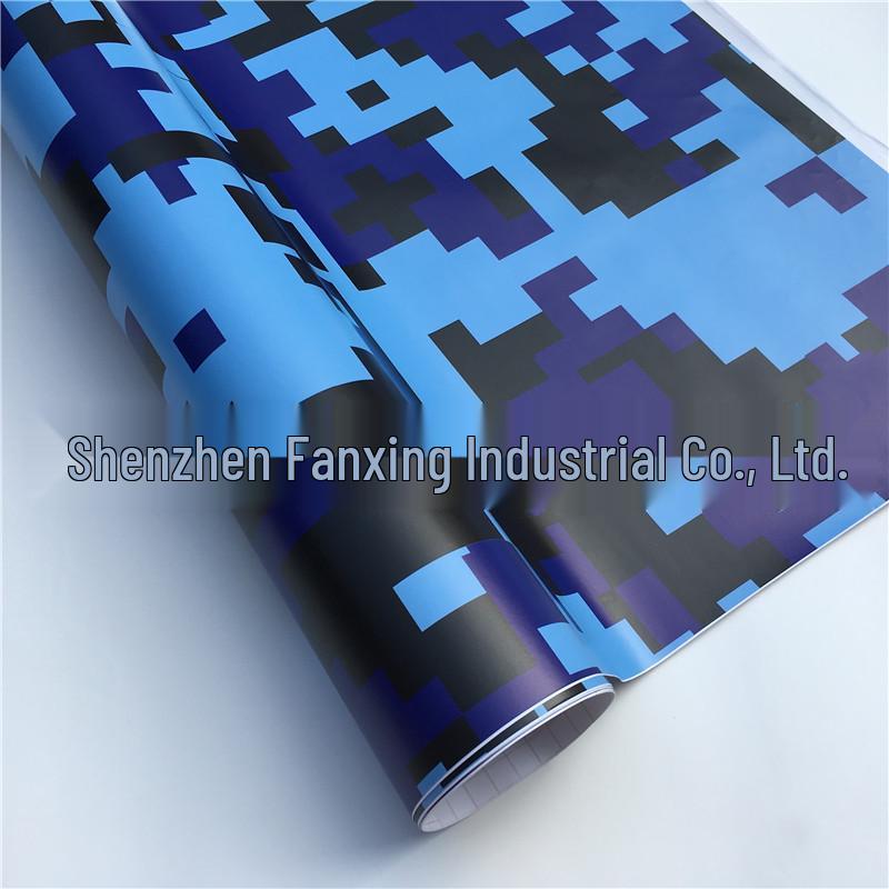 High-Definition Digital Camouflage Car & Motorcycle Wrap for Color Change and Modification Decals