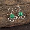 Malachite Earrings, 925 Sterling Silver Jewelry, Gift For Women Handmade Earrings Gemstone Jewelry