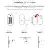 Tuya 360 Rotatian WiFi PIR Motion Sensor Smart Home Human Body Infrared Detector Security Smart Life Work With Alexa Google Home