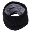 1Pc Kids Adult Winter Thermal Warm Cosy Fleece Lined Neck Warmer Snood Scarf Scarves