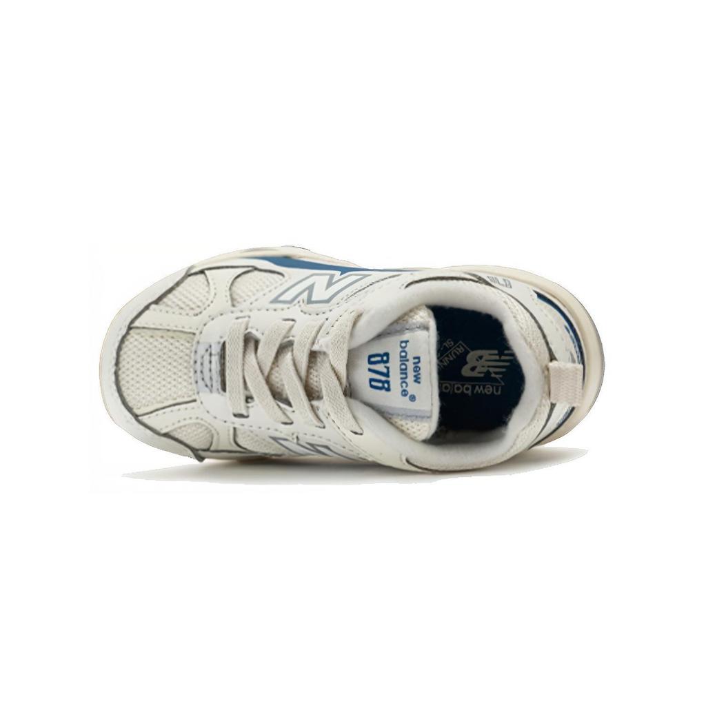 New Balance NB 878 Удобная амортизация Устойчивые к истиранию Дышащие Низкие Беговые кроссовки Молочно-белый IV878KSA