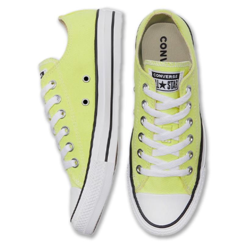 Converse Chuck Taylor All Star Комфорт Тренд Легкие Амортизирующие Низкие Кеды из Канваса Унисекс Зеленые