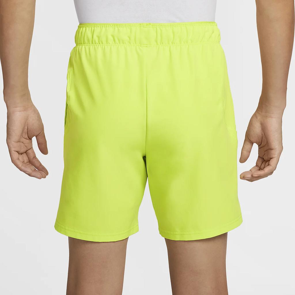 Nike Court Advantage Dri-FIT дышащие быстросохнущие теннисные шорты удобные мужские шорты ярко-желтые FD5337-389