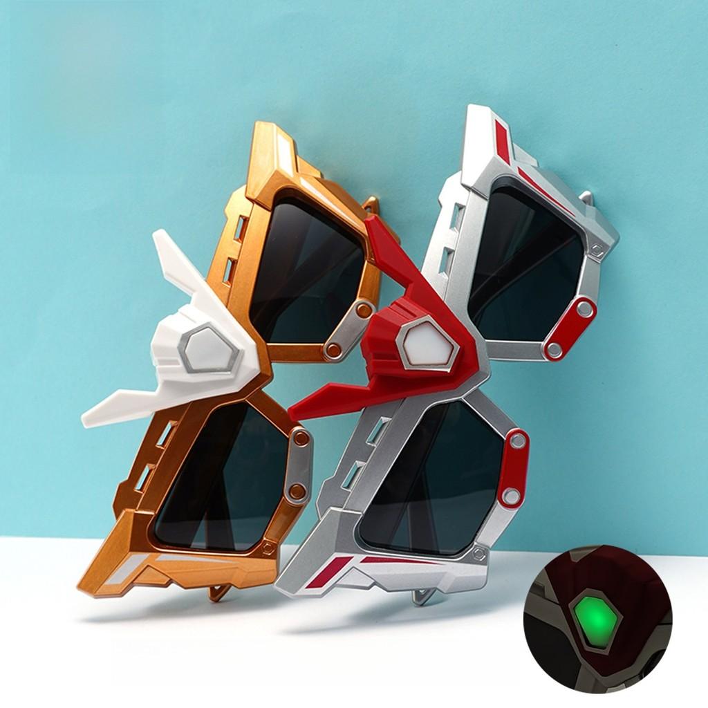 Childrens Cartoon Mecha Warrior Sunglasses With Polarized Uv400 Protection For Outdoor Play And Fashion