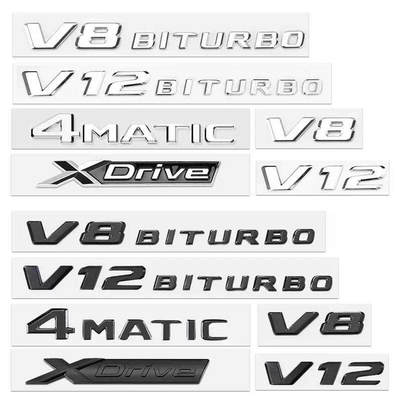 XOFDE1 E60 New 316i 318i 320i 335d 340d 320e 323e 325e ABS Trunk Boot Emblem Letter Badges Car Logo for BMW M 3-series Glossy Black Ac