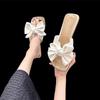Bow Slippers Women's Summer Wear New Skirt Sandals Seaside Vacation Beach Shoes