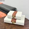 Кожаные шкатулки для украшений Color Blocking Косметическая банка Туалетный столик Стол Декор стола Изысканные украшения Хранение колец сережек ожерелий