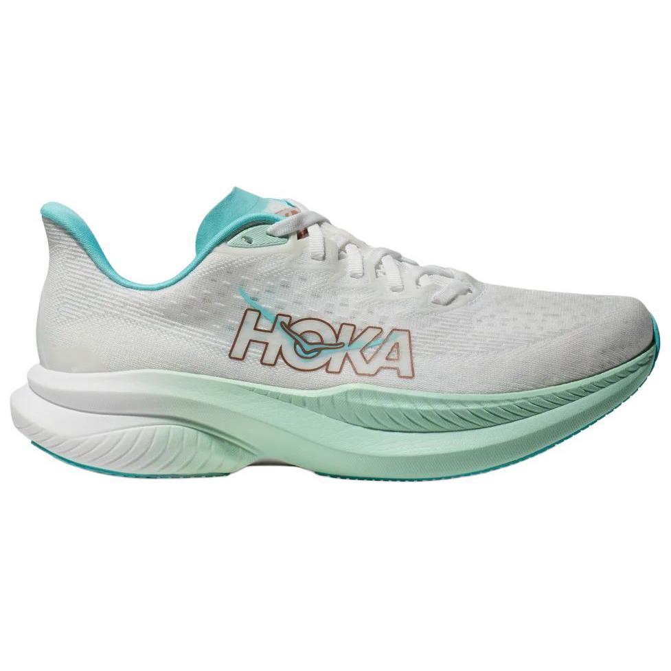 HOKA Mach 6 Frost Aqua Женские кроссовки Белый Розовое золото 1147810-FTRS