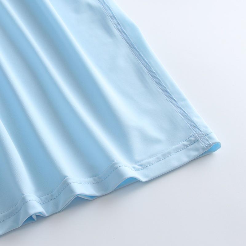 Мужские ультратонкие дышащие шорты для сна из жидкого ледяного шелка - Летние эластичные пляжные брюки