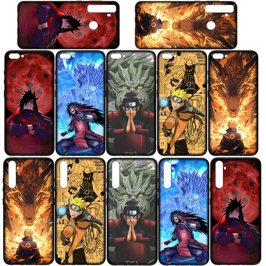 Phone Case for iPhone 17 15 16 Plus Redmi Note 14 12 11 13 Pro Max Huawei P30 P20 Lite OPPO A60 A40 A80 A18 A16 A54 Madara Uchiha Poster Naruto Cover