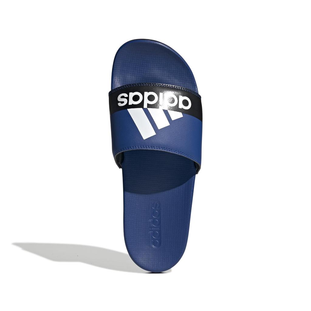 Спортивные сандалии Adilette Comfort Sandals LEX99 Team Royal Black см [Adidas] Синий/Обувной белый/Основной (ГВ9713) 22,5