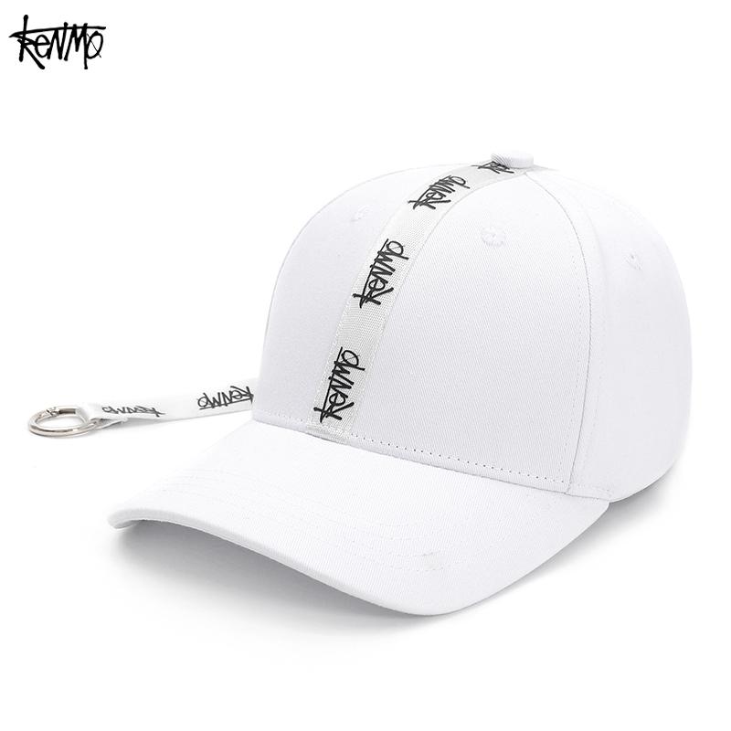 Kemer Street Fashion Personalized Ribbon Design Simple and Stable Sports Men's and Women's Baseball Hats