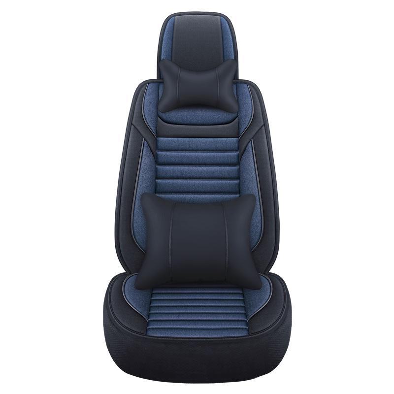 Подушка для сиденья экскаватора - дышащий льняной чехол для одного сиденья, универсальная посадка, подходит для всех сезонов.