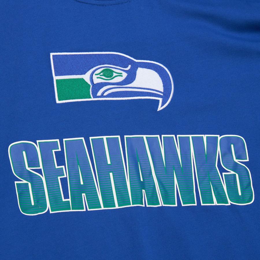 Мужская футболка Mitchell & Ness x NFL Синяя FC8056-SSERYGN