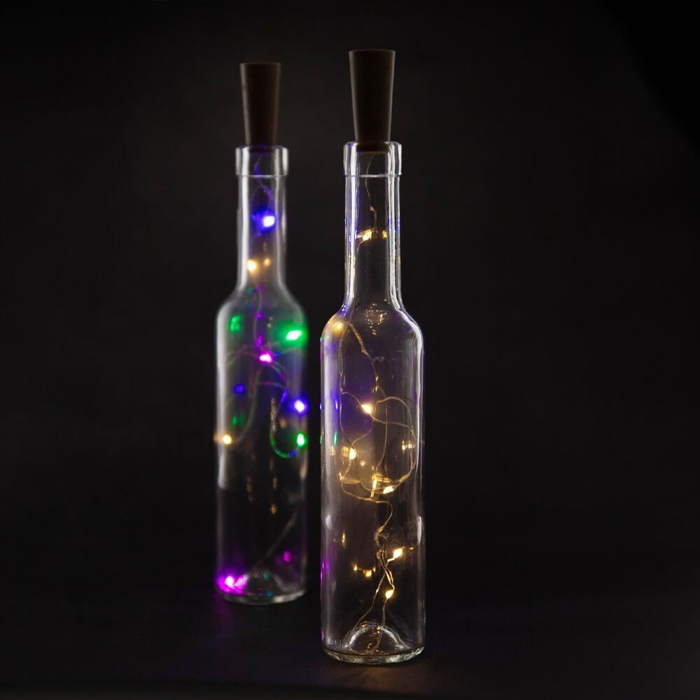 Conical Bottle Cap LED Decorative Lamps Bottle Lights