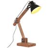 VidaXL Industrial Desk Lamp Office Light Reading Lamp Bedside Lamp Night Light Home Interior Black 320553