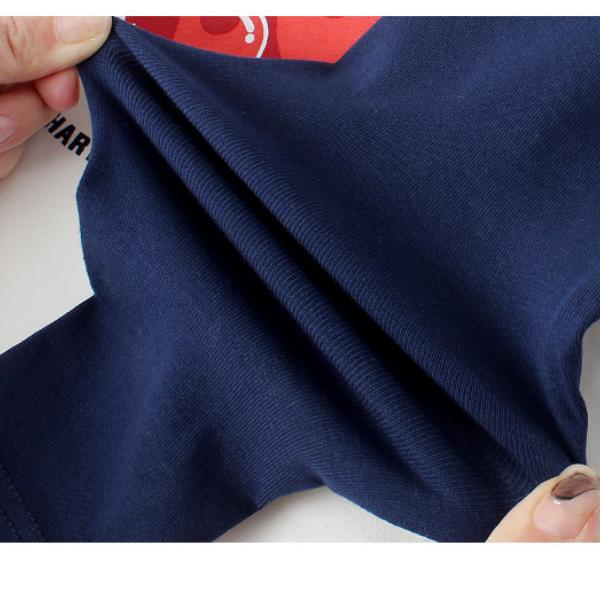 Футболка с длинным рукавом для девочек на весну и осень, хлопковая футболка с круглым вырезом и длинными рукавами, детская футболка