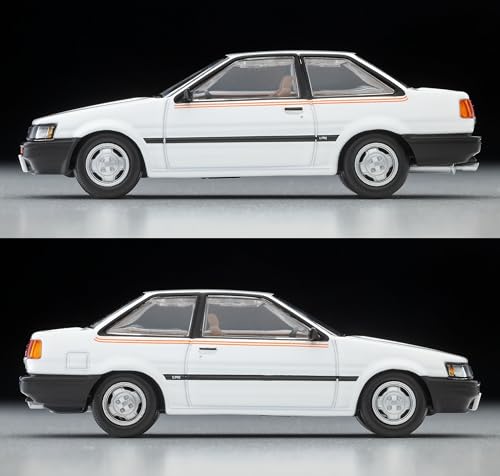 TOMYTEC Tomica Limited Vintage Neo Масштаб 1/64 LV-N284e Toyota Corolla Levin 2-дверный Лайм Белый Модель 1983 года (Готовая модель) 334859