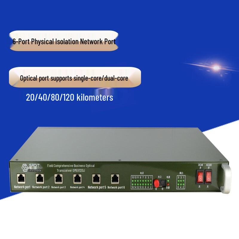 SRDIT OMUX120J Field Multi-Service Fiber Optic Multiplexer