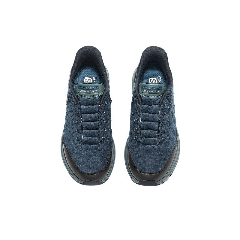 Skechers Кеды без шнуровки Повседневные Мужские Морской Синий 232618-NVY
