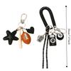 Zinc Zinc Alloy Leather Baseball Pendants Elegant Versatile Bag Charm Rugby Tassel Keychain  Friends