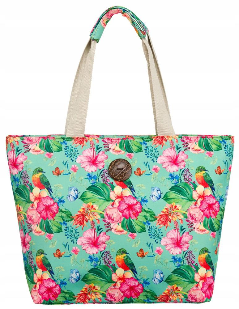 Large, spring-summer women's shopper bag