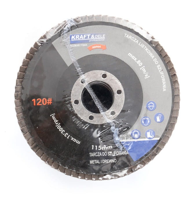 Tarcza Listkowa 115Mm P120 Uniwersalna | Kraft&Dele