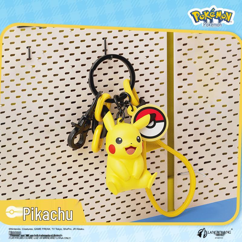 Оригинальный ароматический кулон Pokémon: Брелок для рюкзака с Пикачу и Генгаром