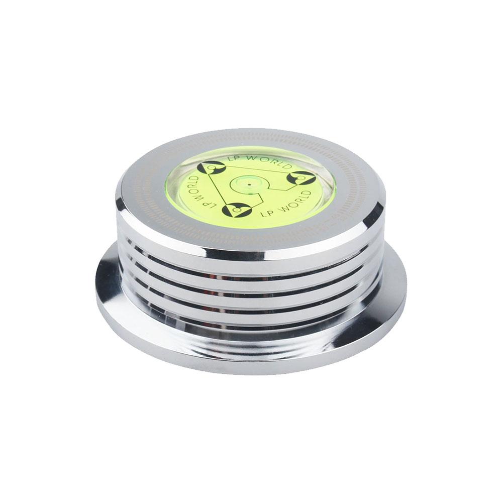 Универсальный 50 Гц LP Дисковый стабилизатор с уровнем металлический виниловый проигрыватель весовой зажим для проигрывателя пластинок алюминиевый сплав весовой зажим