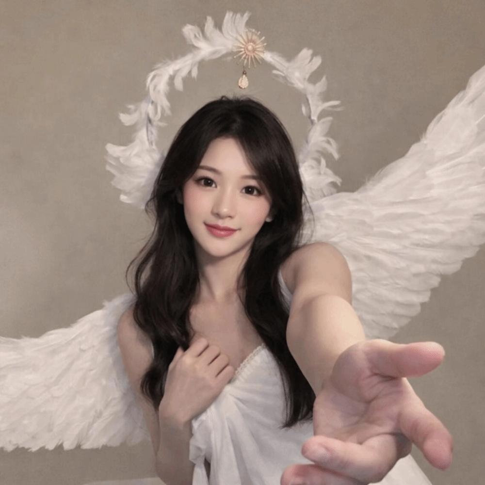 Dress Up Props Feather Halo Crown Headband Double Layer Wing Hair Hoop Christmas Party