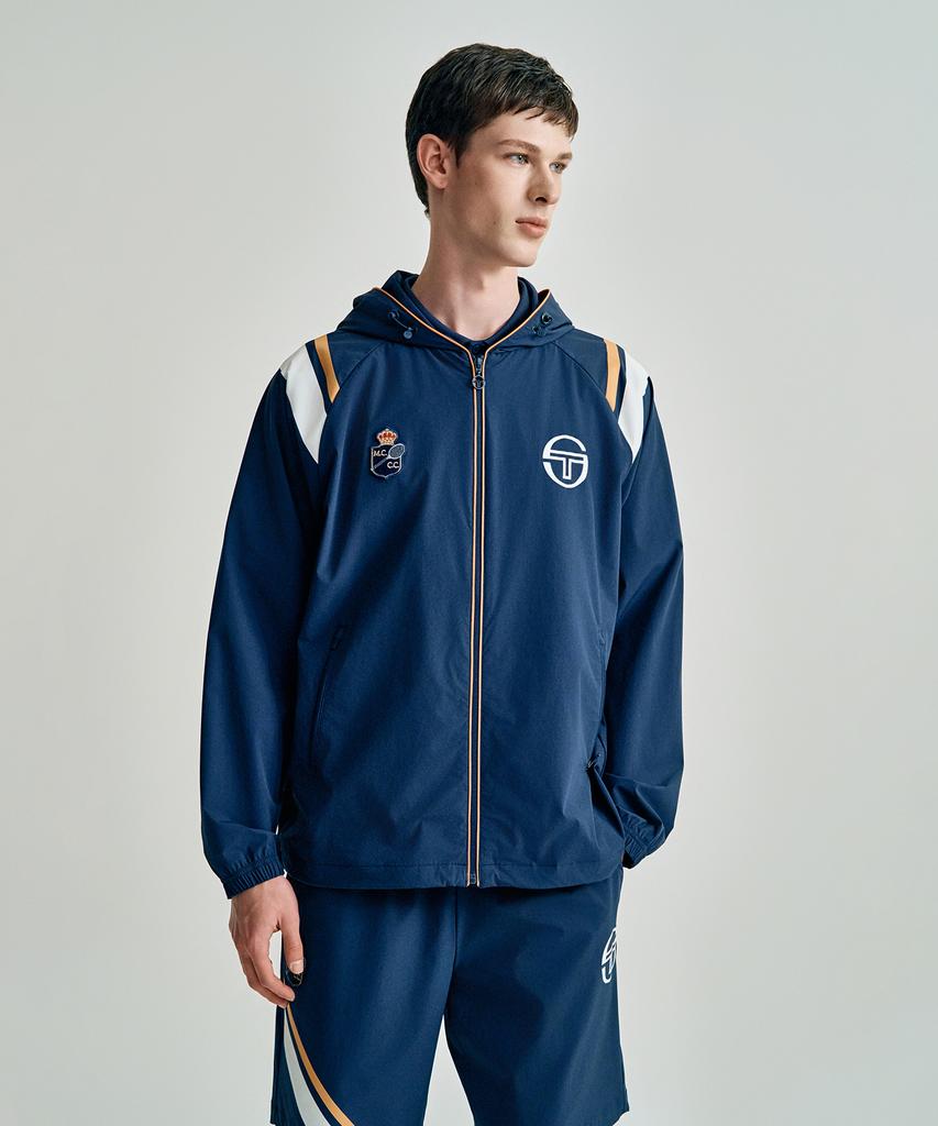 Мужская куртка Sergio Tacchini M Mc Topspin Staff (военно-морской флот)