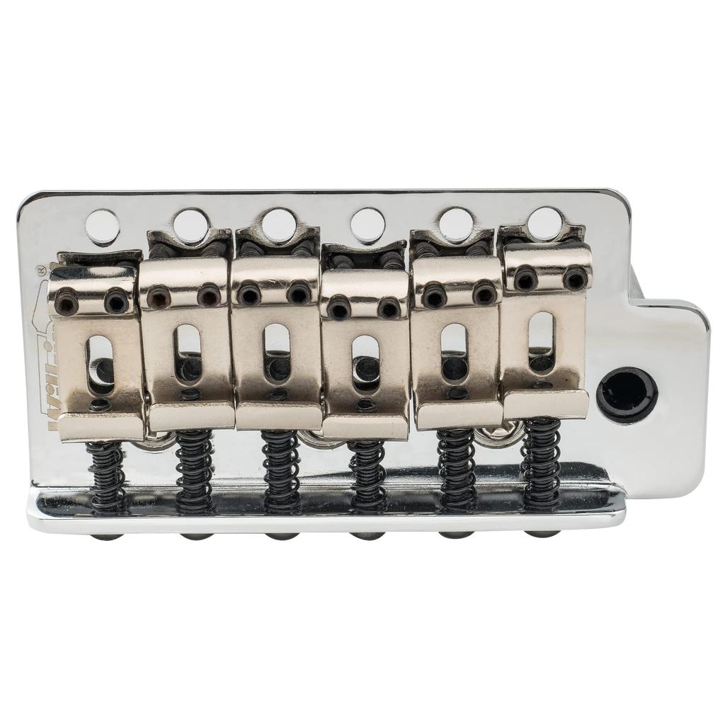 Wilkinson WOV01 Vintage ST Guitar Tremolo for Fender Strat Electric Chrome 10.5mm Bridge, 6-Point, Squier/Mexico Guitars,