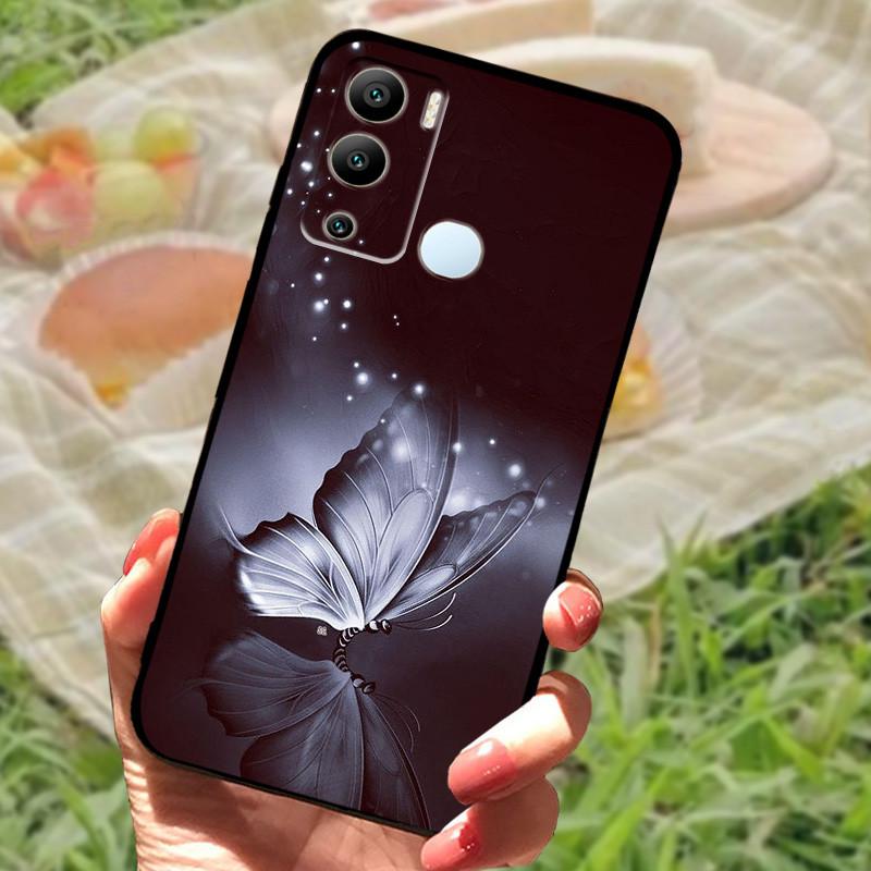 Чехол для Infinix Hot 12i 12 i X665B Силиконовый Мягкий ТПУ Чехол для Телефона Для Infinix Hot 12 Pro X668C Чехлы Hot12 X6817 Бампер Fundas