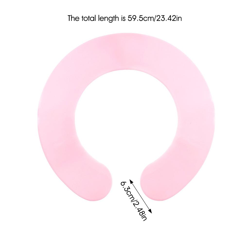 Silicone Neck Pad for Haircut And Dyeing Non Slip Anti Hair Shoulder Cover For Home And Salon Use